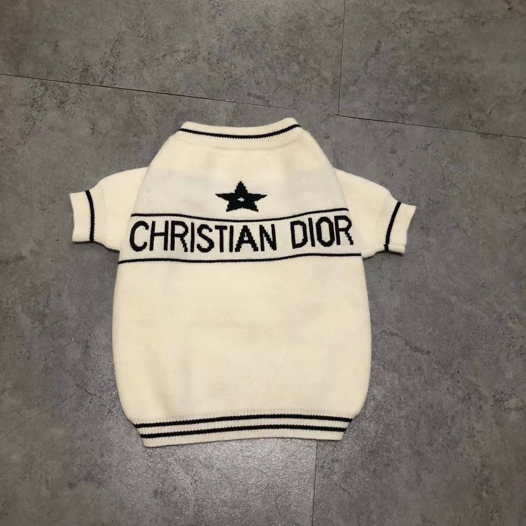 Свитер Christian Dior белый